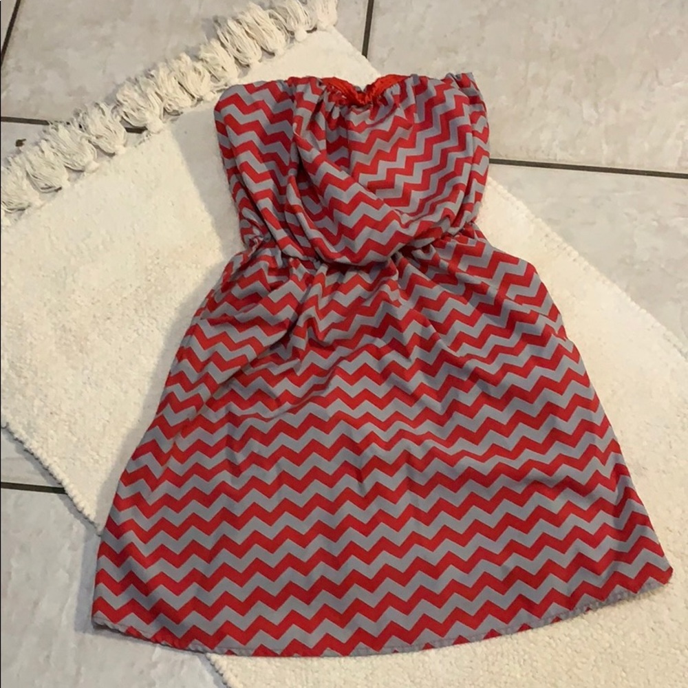 Tube top dress